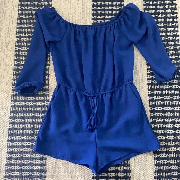 Blue romper - Picture 1 of 3